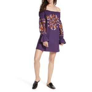Free People “Fleur du Jour” Embroidered Dress NWOT